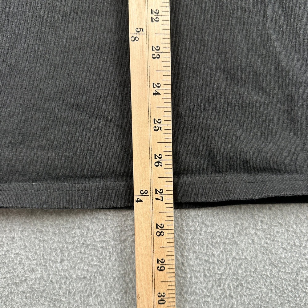 Nike T Shirt Mens L Black Sportswear Max 90 Embroidered Swoosh Short Sleeve Tee - Picture 7 of 9